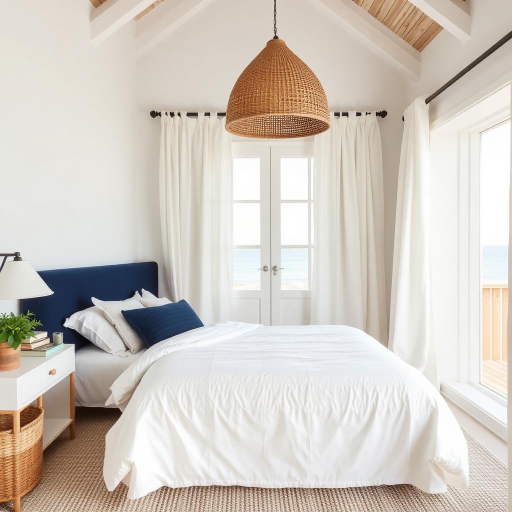 The Serene Beach House Bedroom